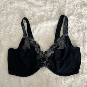 Simone Perele Black Lace Detail Bra